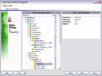 EMS Data Pump for PostgreSQL screenshot 2