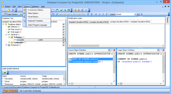EMS DB Comparer for PostgreSQL screenshot 10