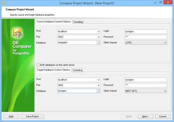 EMS DB Comparer for PostgreSQL screenshot 2