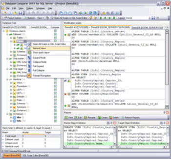 EMS DB Comparer for SQL Server screenshot