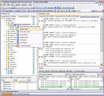 EMS DB Comparer for SQL Server screenshot 2