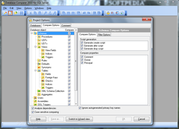 EMS DB Comparer for SQL Server screenshot 2