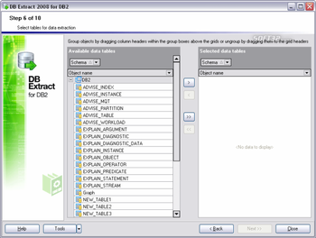 EMS DB Extract for DB2 screenshot 2