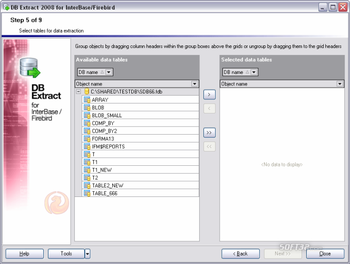 EMS DB Extract for InterBase/Firebird screenshot 2