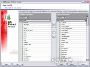 EMS DB Extract for Oracle screenshot 2