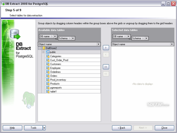 EMS DB Extract for PostgreSQL screenshot 2