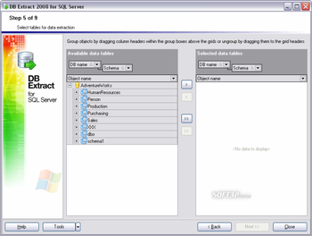 EMS DB Extract for SQL Server screenshot 2