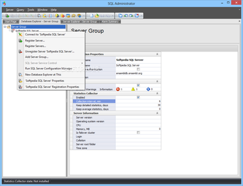 EMS SQL Administrator for SQL Server screenshot 2