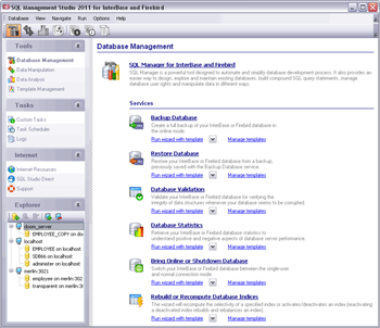 EMS SQL Management Studio for InterBase/Firebird screenshot 2