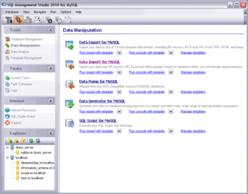 EMS SQL Management Studio for MySQL screenshot