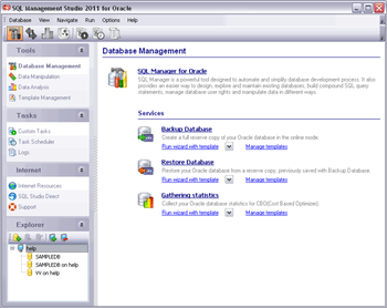 EMS SQL Management Studio for Oracle screenshot