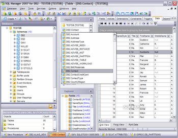 EMS SQL Manager for DB2 screenshot 2