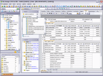 EMS SQL Manager for DB2 screenshot