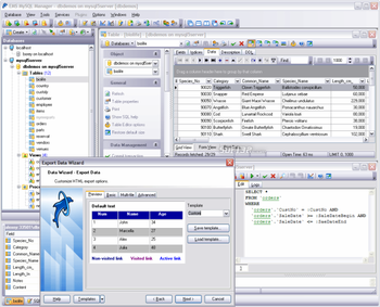 EMS SQL Manager for MySQL Freeware screenshot