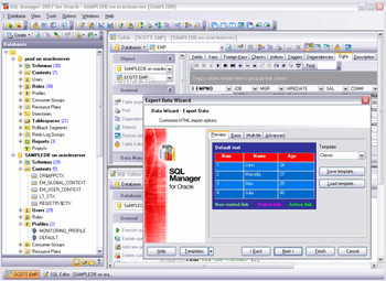 EMS SQL Manager for Oracle Freeware screenshot 2