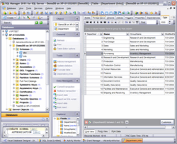 EMS SQL Manager for SQL Server Freeware screenshot 2