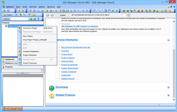 EMS SQL Manager Lite for DB2 screenshot 3