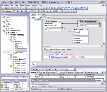 EMS SQL Query for DB2 screenshot 3