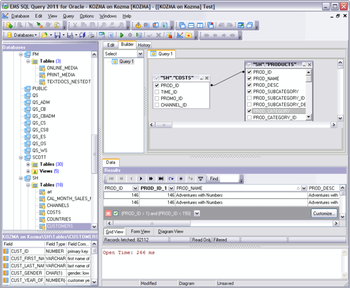 EMS SQL Query for PostgreSQL screenshot