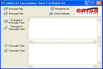 Emsa EZ Encryption Tool screenshot