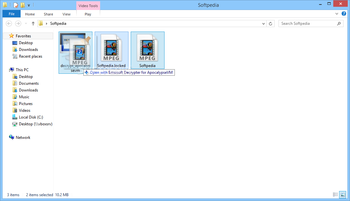Emsisoft Decrypter for ApocalypseVM screenshot
