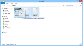 Emsisoft Decrypter for Fabiansomware screenshot