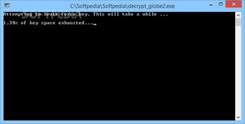 Emsisoft Decrypter for Globe2 screenshot 2