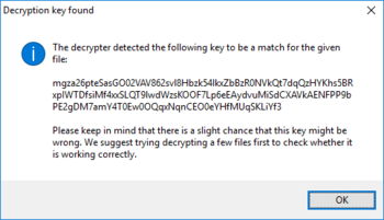 Emsisoft Decrypter for HydraCrypt screenshot 2