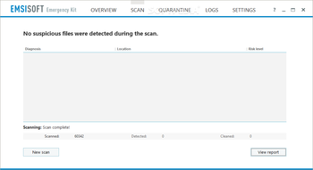 Emsisoft Emergency Kit screenshot 5