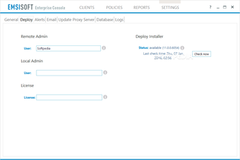 Emsisoft Enterprise Console screenshot 9