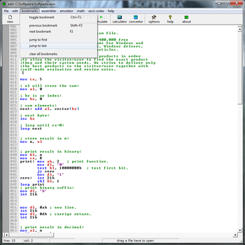 emu8086 screenshot 3