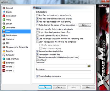 eMule Xtreme screenshot 13