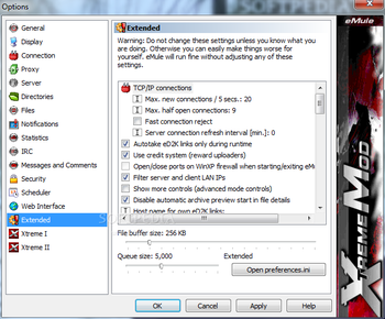 eMule Xtreme screenshot 15