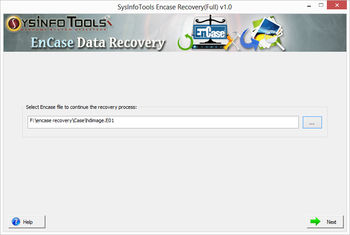 EnCase Data Recovery screenshot