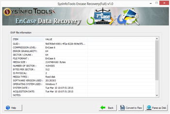 EnCase Data Recovery screenshot 2