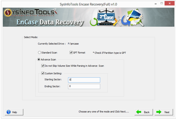 EnCase Data Recovery screenshot 3
