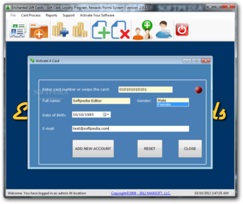 Enchanted Gift Cards screenshot