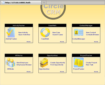 EnCircle CRM screenshot