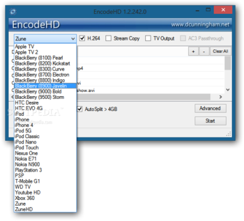 EncodeHD screenshot 2