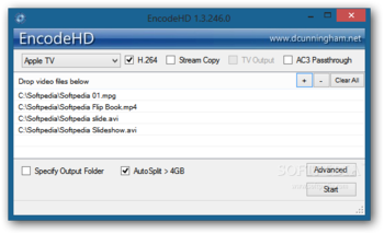 EncodeHD screenshot 4