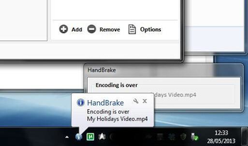 Encoding Notifier screenshot