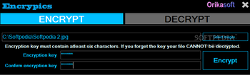 Encrypics screenshot