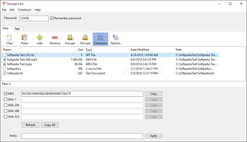 Encrypt Care screenshot