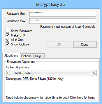 Encrypt Easy screenshot