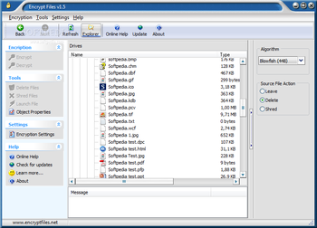 Encrypt Files screenshot