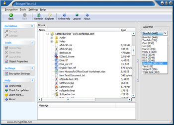 Encrypt Files screenshot 2