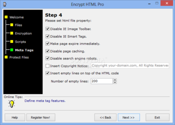 Encrypt HTML Pro screenshot 4