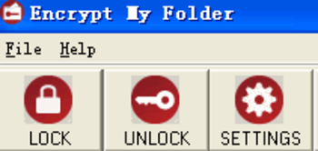 Encrypt my Folder screenshot