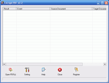 Encrypt PDF screenshot