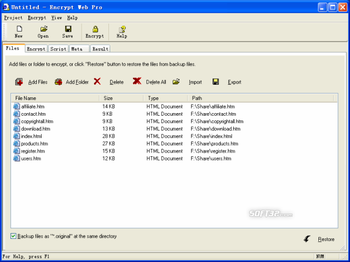 Encrypt Web Pro screenshot 3